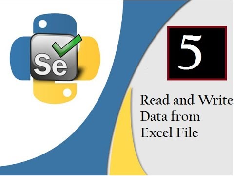 Selenium Python : Read & Write Data to Excel (OpenPyXl)[CL/Wtsapp: +91-8743913121-to Buy Course] Video