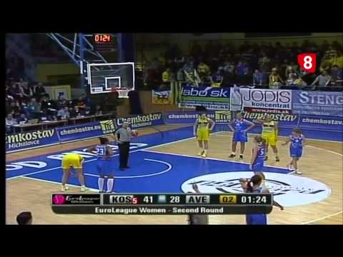 1/8 Euroleague Women Good Angels Kosice- Perfumerías Avenida (82-68) 19-2-2013