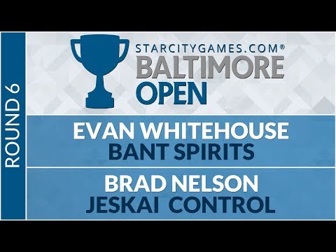 SCGBALT: Round 6 - Evan Whitehouse VS Brad Nelson [Modern]