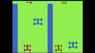 'Street Racer' Game Capture from Evercade (Atari Collection 2 Cartridge)