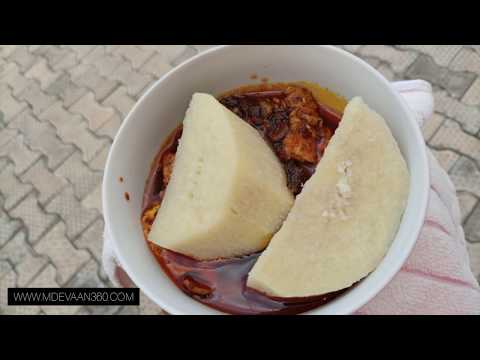 How to Prepare Sweet Nigerian Boiled Yam and Special Palm Oil Egg Sauce - MDEVAAN