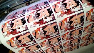 Custom Mylar bag print design BY LOUDER labels for stand up pouch with zipper