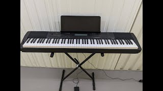 Video thumbnail for Casio CDP-230R Digital portable piano arranger with stand stock # 24052 by Sulinda Pianos