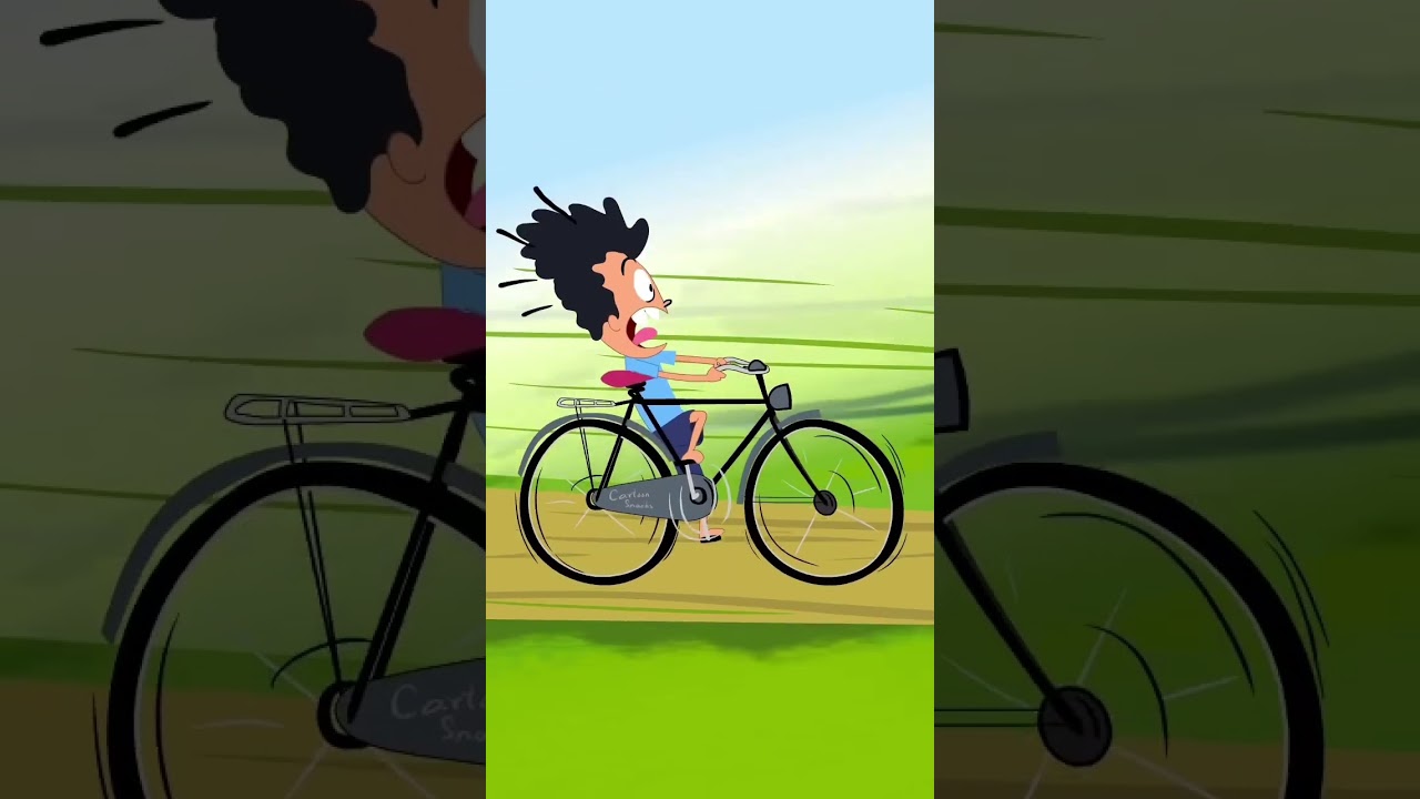 cycle rider #funny #motivation #cartoon #ai #aiart #kidsvideo #rider #funny #studytips #rider #bike