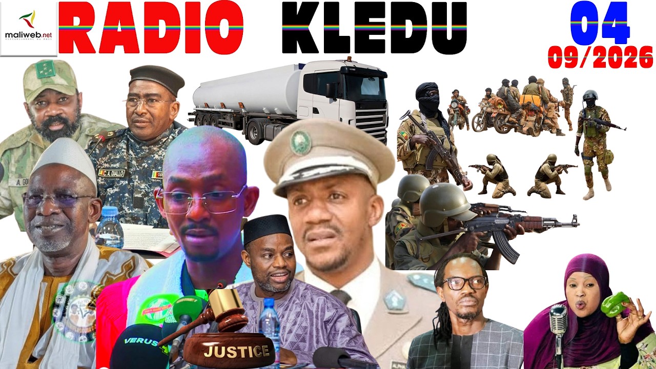 La Revue de Presse de la RADIO KLEDU du 04 Septembre 2026