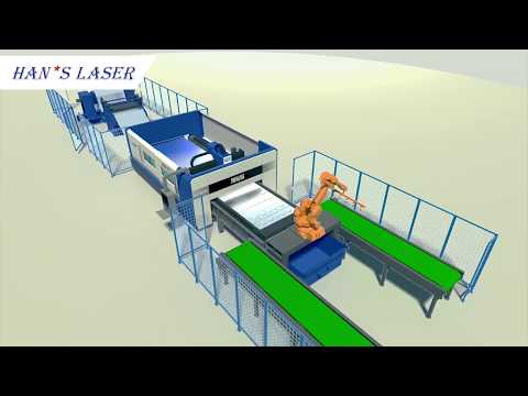 Установка лазерной резки Han's Laser RDC 3015 - Видео c Youtube №1