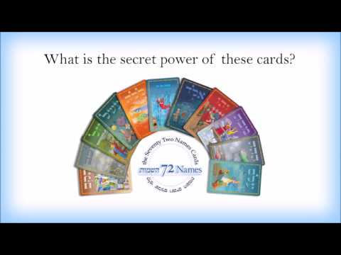 The 72 Names Cards - Best Kabbalah Cards ever created!