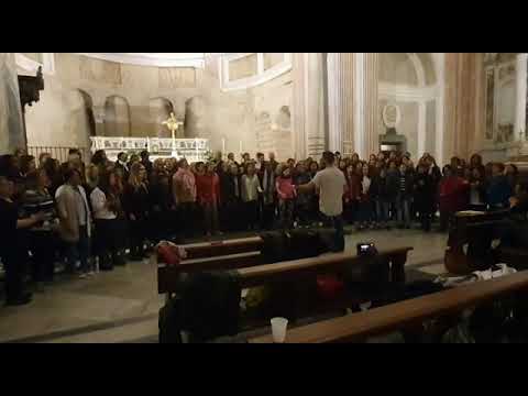 Nico Bucci in prova con RGV, TFGospel Academy, Paris TFGospel, Eyael GC, CCPozzuoli: I OPEN MY MOUTH