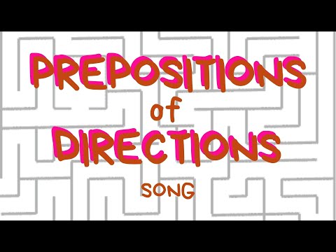 Prepositions of Direction Song – How to use TO, FOR, OFF, OVER, ONTO...