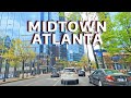 [4K] ATLANTA, GEORGIA: MIDTOWN DRIVING TOUR