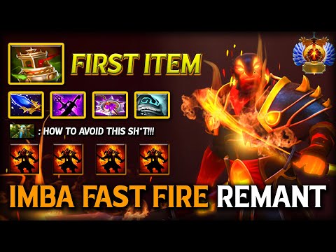 IMBA FAST FIRE REMNANT SPEED Ember Spirit Full of Magical Build | 100% Zero Chance for NP to Escape