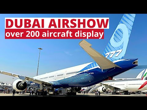Dubai Airshow 2025 | largest-ever aircraft display with over 200 jets | Full spectacular tour