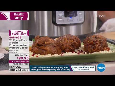 Wolfgang Puck 8Quart Programmable Pressure Cooker