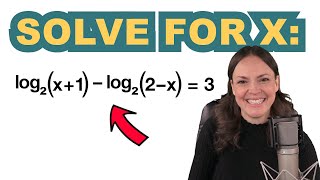 Solve Logarithmic Equations – Step by Step