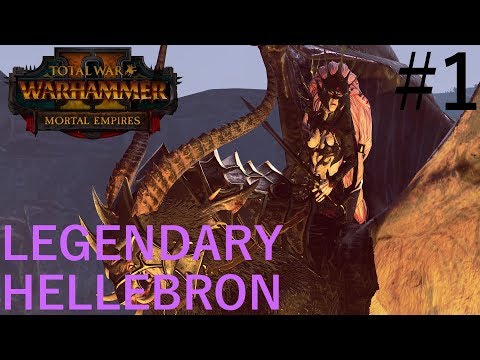 Revenge for Alith! - Legendary Dark Elves as Hellebron - #1 - TW:W2 Mortal Empires