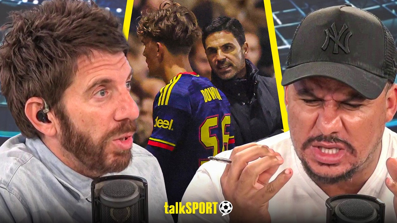 "DISGUSTING!" Goldstein & Gabby SLAM how Mikel Arteta handled Max Dowman's sending off!