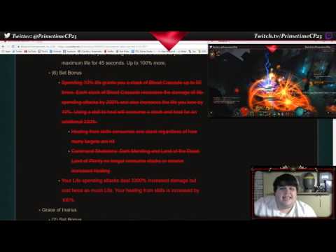 Diablo 3 Necromancer Set Bonus Buffs!