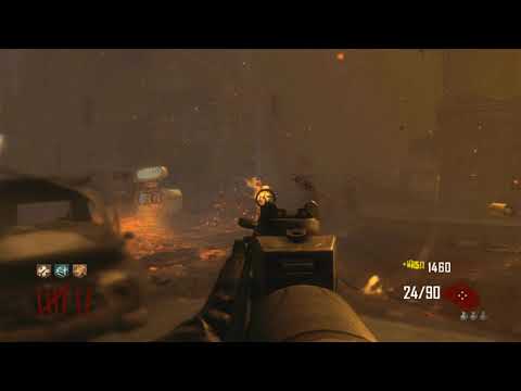 Call of Duty Black Ops 2 Zombie - Gameplay Survival Town Solo PS3 (no commentary)