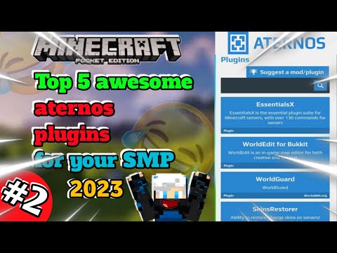 Top 5 best plugin for your public/private smp in aternos server😱😱
