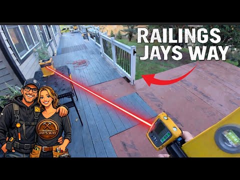 Jay's BIGGEST Project EVER!! Ep. 35--Time for RAILINGS...oh and a HOUSE for my well pump!!