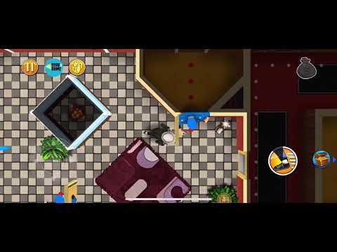 Robbery Bob: CHAPTER 9 - EXTRAS Level 15 , 100% iOS/Android Walkthrough