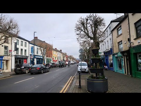 Irish Village Walk | Gorey Main Street in County Wexford | Ireland Travel Video