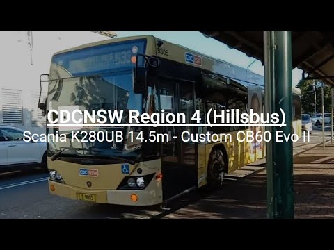 The Height of Luxury: CDCNSW R4 - Scania K280UB 14.5m (Custom Coaches CB60 Evo II) Review | m/o 9805