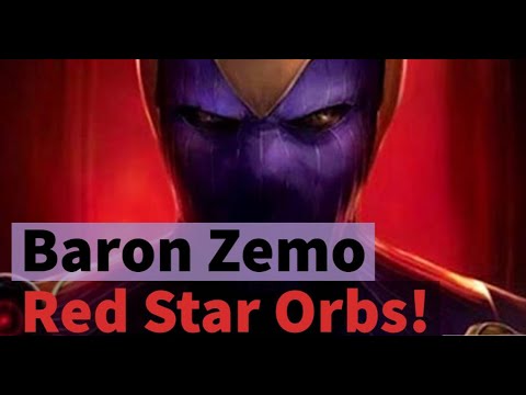Baron Zemo! Red Star Orb Opening! Marvel Strike Force - Free to play