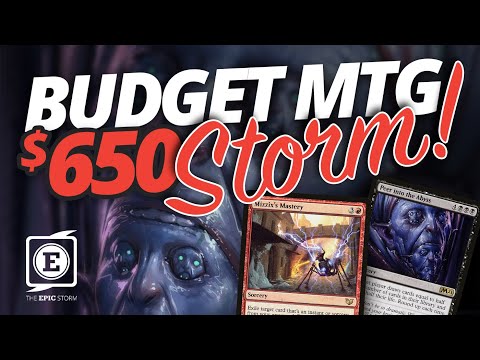 Budget MTG — $650 Legacy Combo deck? Peer into the Abyss + Mizzix's Mastery & NO Lion's Eye Diamond!