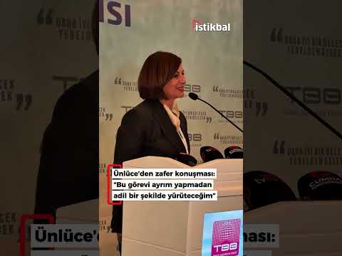 Eskişehir Büyükşehir Belediye Başkanı Ayşe Ünlüce'den zafer konuşması