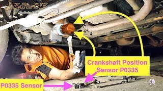 How To Replace Crankshaft Position Sensor on Cadillac Escalade | Code P0335