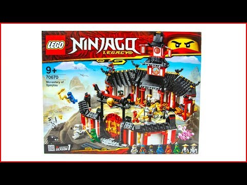 Vidéo LEGO Ninjago 70670 : Le monastère de Spinjitzu