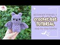 Step By Step Tutorial On How To Crochet A Little Bat Quick Easy Beginner Friendly Amigurumi Bat