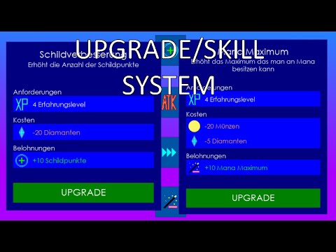 Upgrade/Skill System Preview [GameMaker Studio 2] [Deutsch]