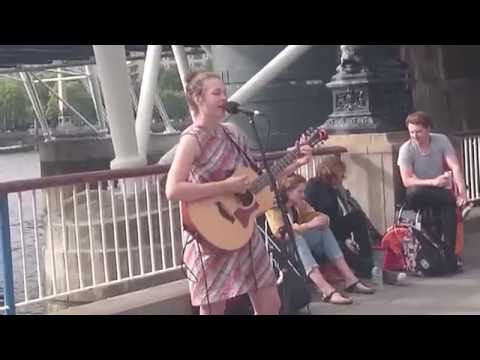 Emily Lee cover version of Ben E King Stand By Me on the Southbank