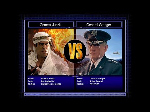 Demolition General VS Air Force General [C&C Zero Hour Challenge] [Hard]