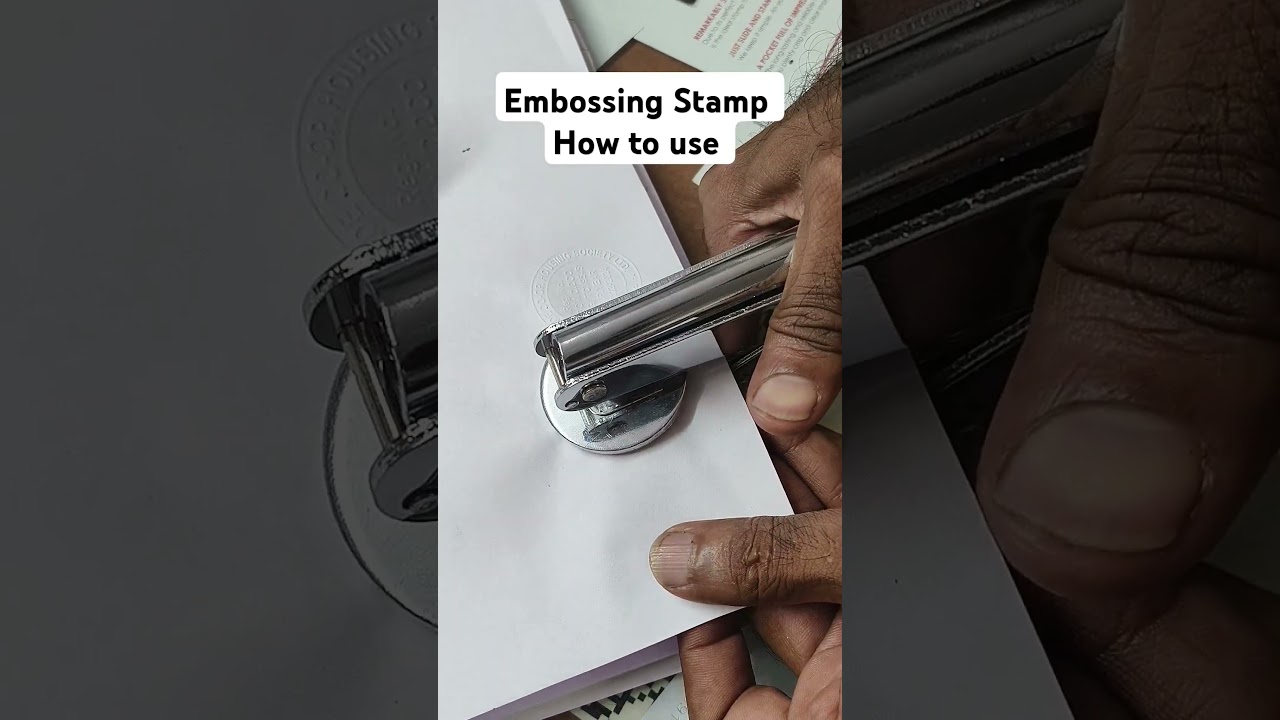 Embossing Stamp stainless Steel #embossingprint #steel #stamps #stampfactory