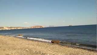 preview picture of video 'Vistas panorámicas, panoramic view, La Frontera Pozo del Esparto, Almería.'