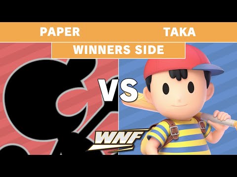 WNF 1.11 Paper (Game and Watch) vs Taka (Ness) Winners Side - Smash Ultimate