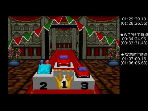 チョロQ3 (Choro Q 3) Any% RTA 1:29:20.10 (AT only)