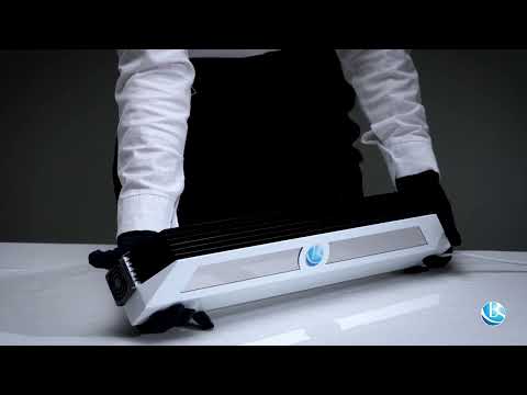 Экранированный облучатель для обеззараживания помещений BactoSfera EKRAN Jalousie 55x2 FAN +100% - фото 1 - id-p2957571055