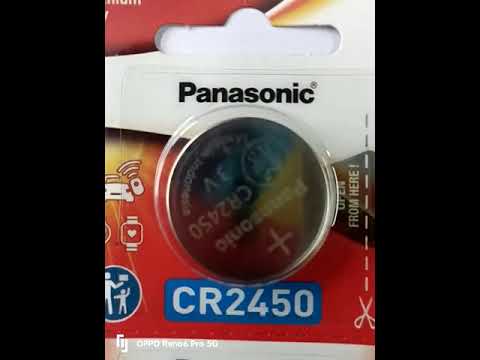 Panasonic Cr2450 Lithium Coin Cell Batteries