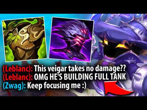 This Smurf Leblanc thought she countered me... but she didn't expect FULL TANK VEIGAR
