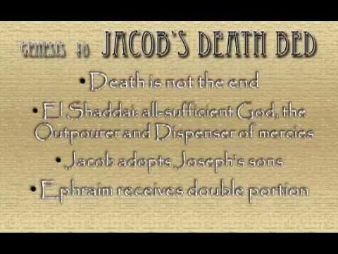 Genesis 48  "Jacob's Death Bed"