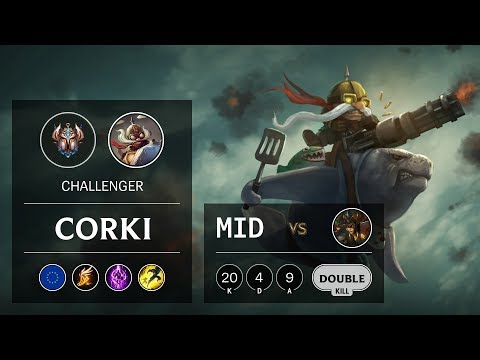 Corki Mid vs Cassiopeia - EUW Challenger Patch 9.24