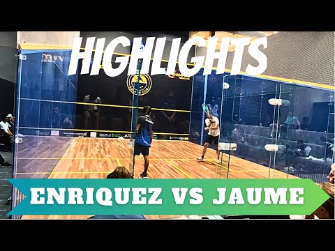 Squash Clash: Bernat Jaume vs. Alejandro Enriquez - Battle of the Kings | Squash4Life