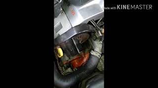 2002 Deville water pump belt, pulley, and tensioner