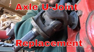 Changing A Front Axle U-Joint In A Jeep Cherokee XJ