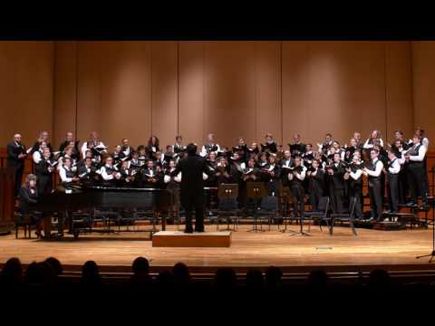 Conductor Kyle Fleming - DU Lamont Men's Choir - "Dirait-On" (Lauridsen)