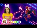 Jumping Bunny Dance | Bounce Like a Bunny! 🐰| Superheroes & More | Kids Songs and Nursery Rhymes